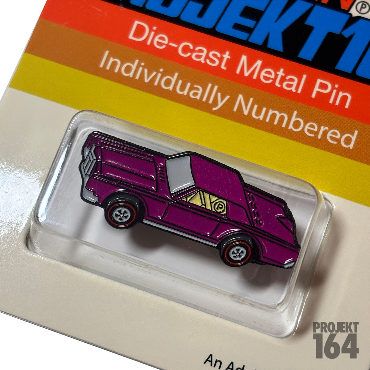 Continental Pin - magenta