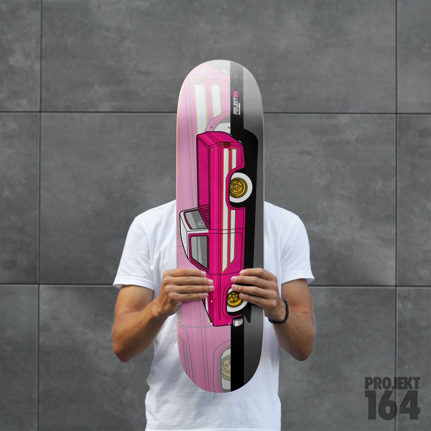 83 Silvy V3- Pink - Skateboard Deck