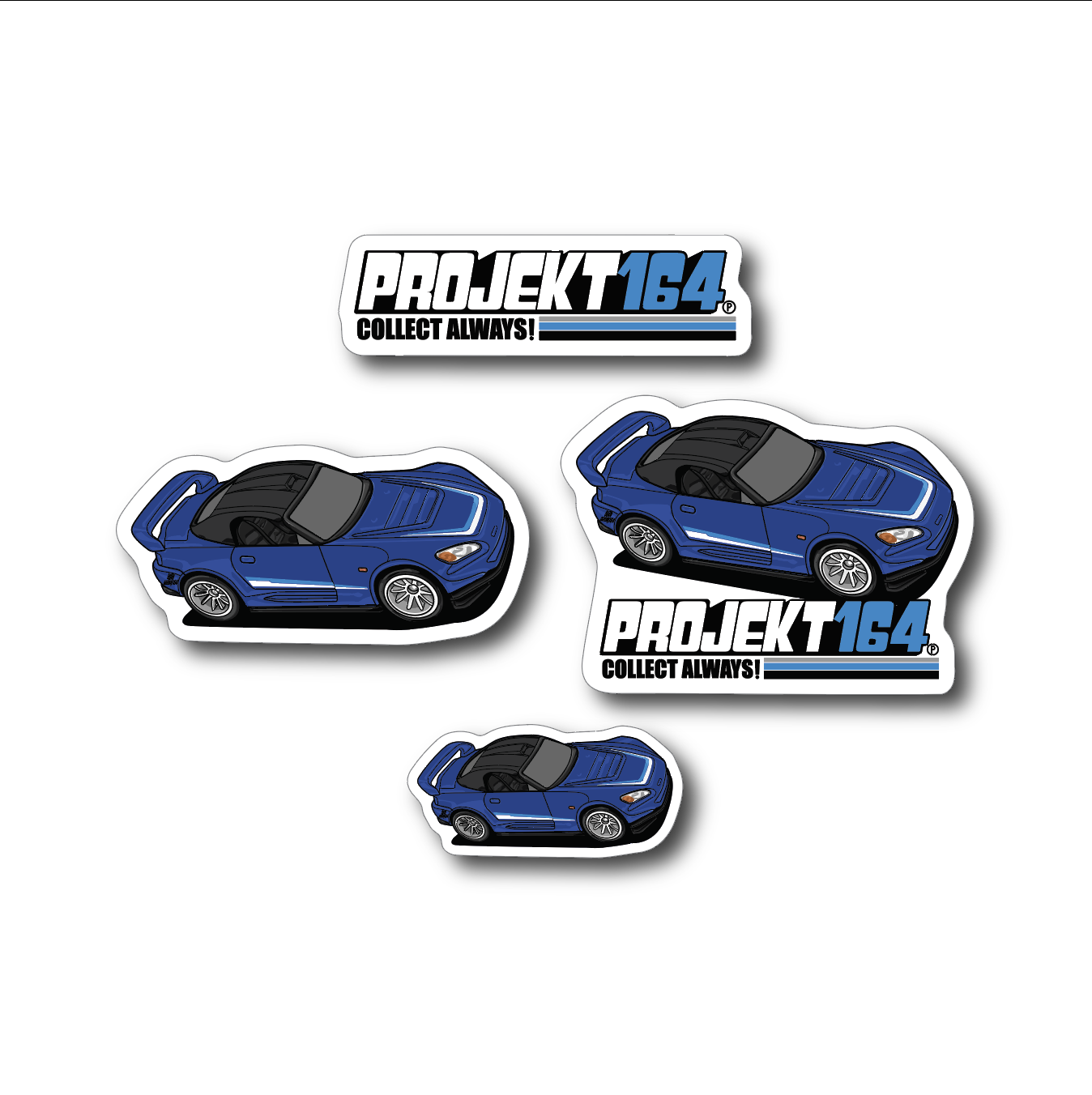 S2K Roadster - Sticker Pack
