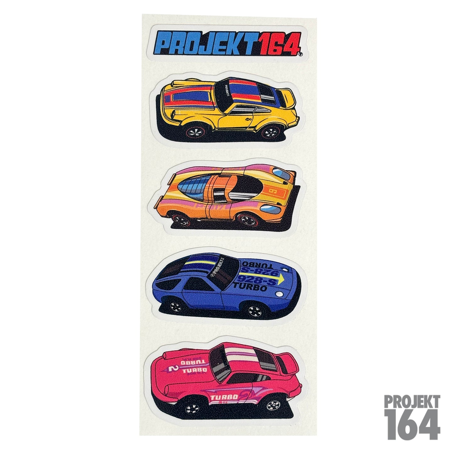 P-car - Sticker Pack - Set 1