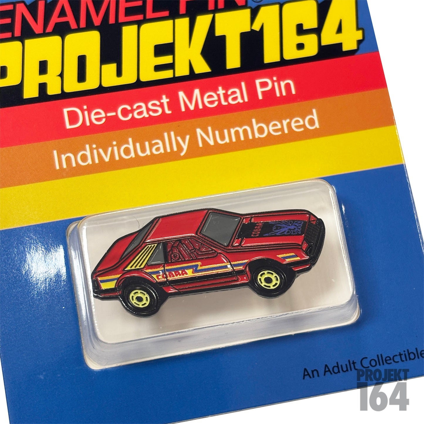 Fox Body Track car - Red - Pin