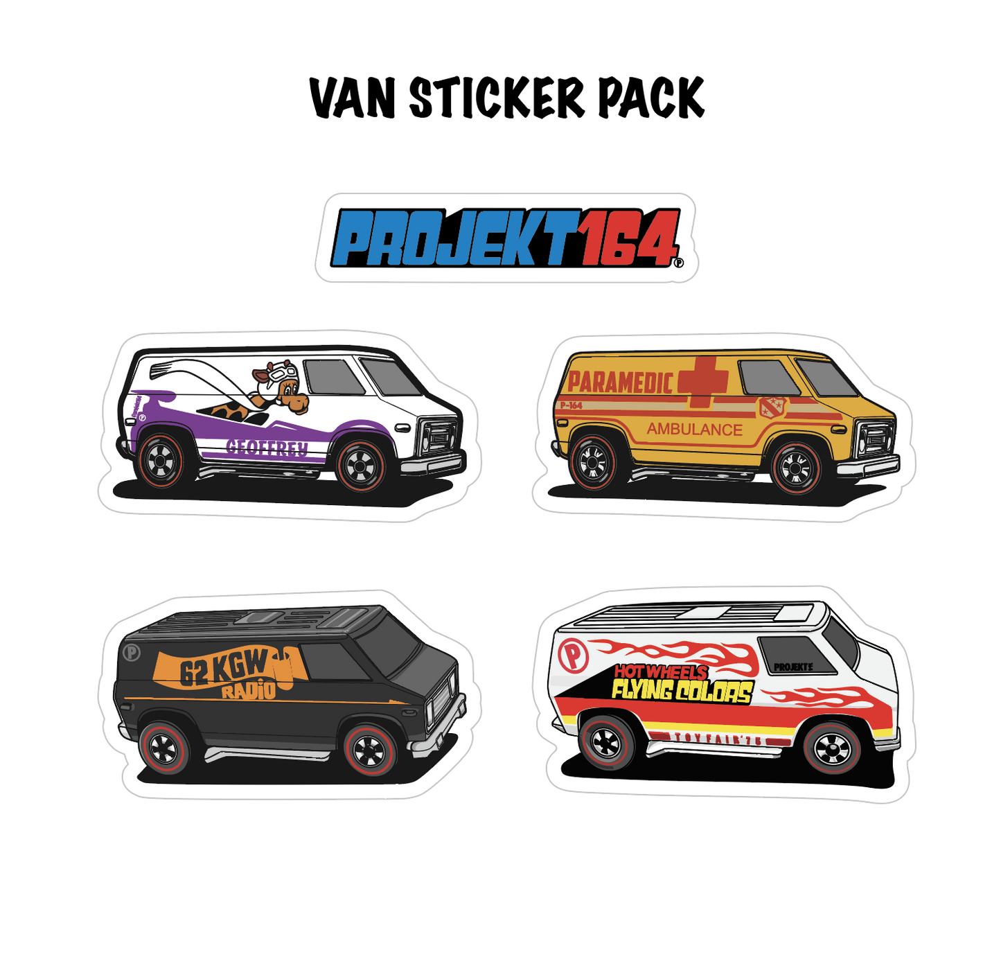 Van - Sticker Pack