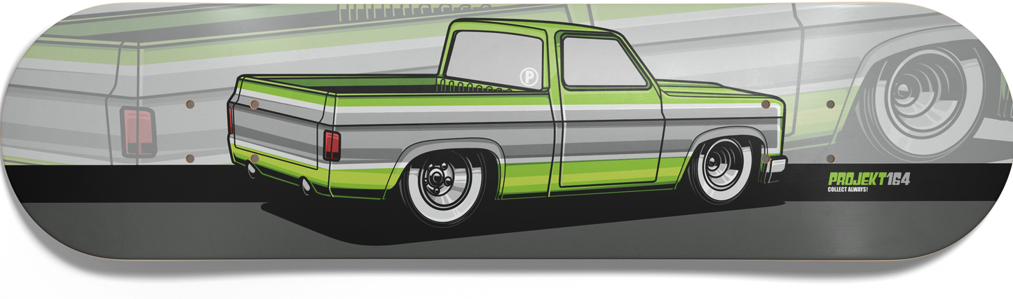 Greenie 83 Silverado V3- Skateboard Deck