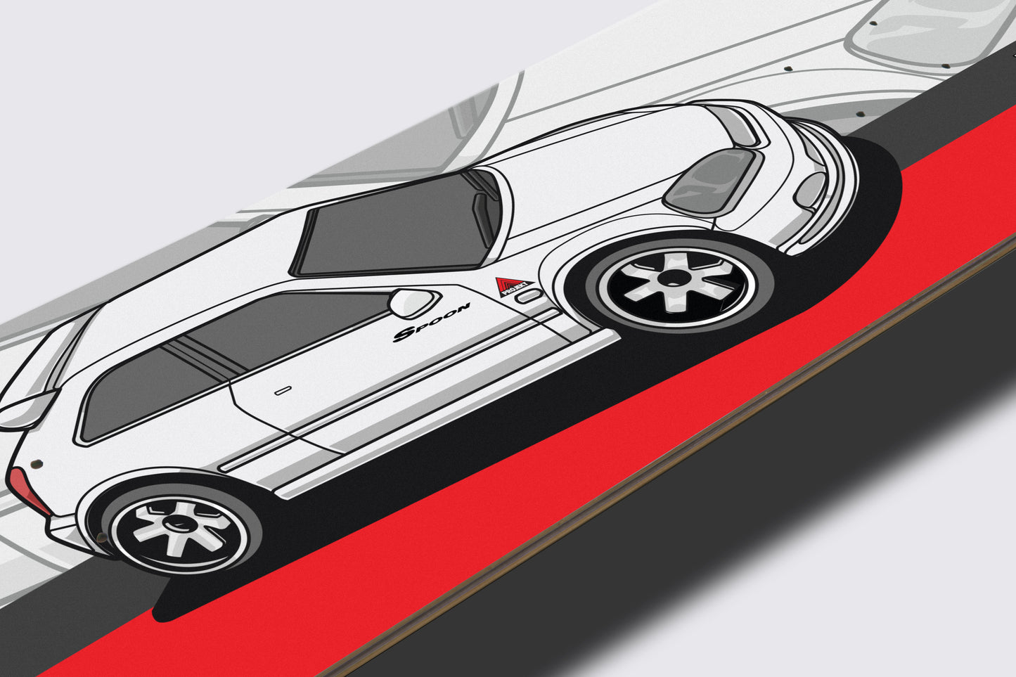 EK9 Hatchback - Skateboard Deck