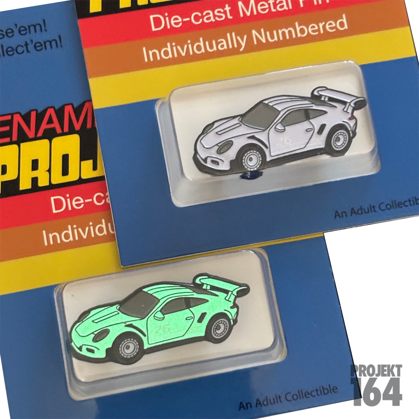 GT3 RS Pin - White
