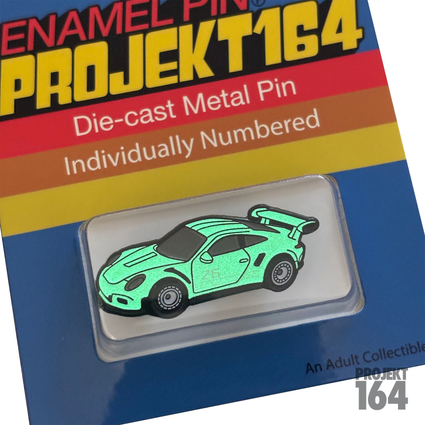 GT3 RS Pin - White