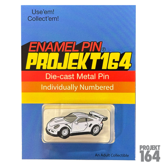 GT3 RS Pin - White