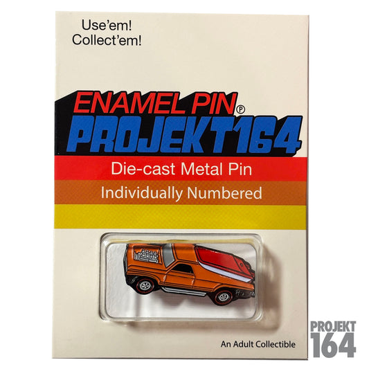 Boat Truck Pin - orange