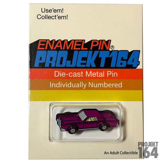 Continental Pin - magenta
