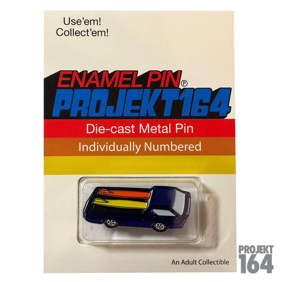 Surfboard truck Pin - blue