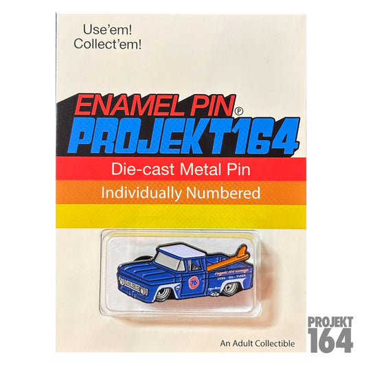 62 Shop Truck Pin - Blue
