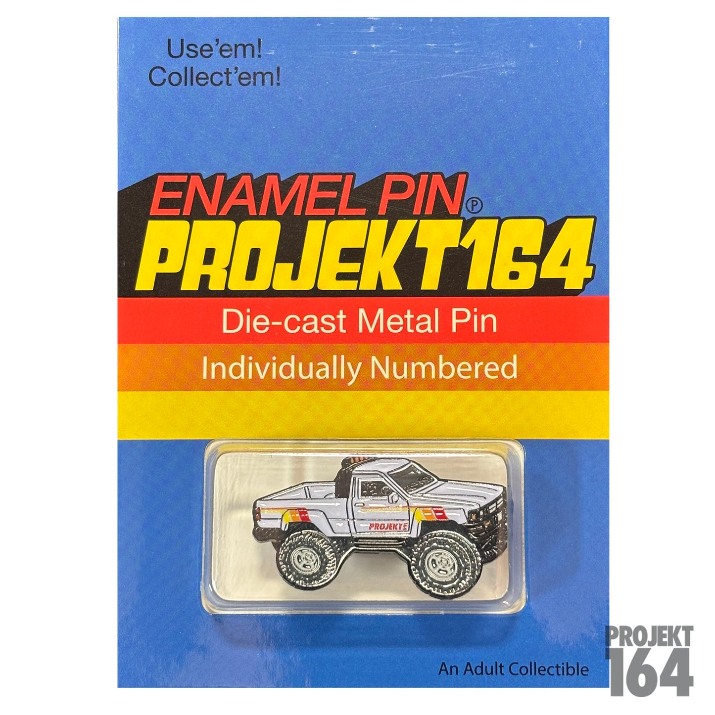 Old School T-Truck Pin - grey