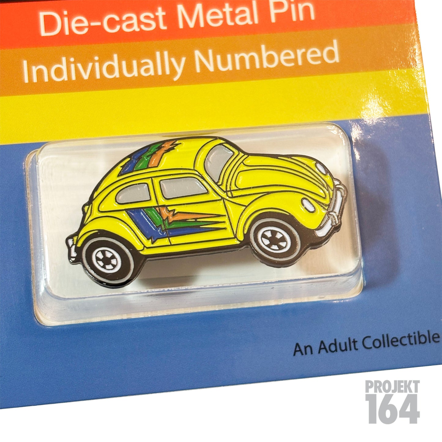 Lightning Yellow Bug Pin - Limited - 30 made