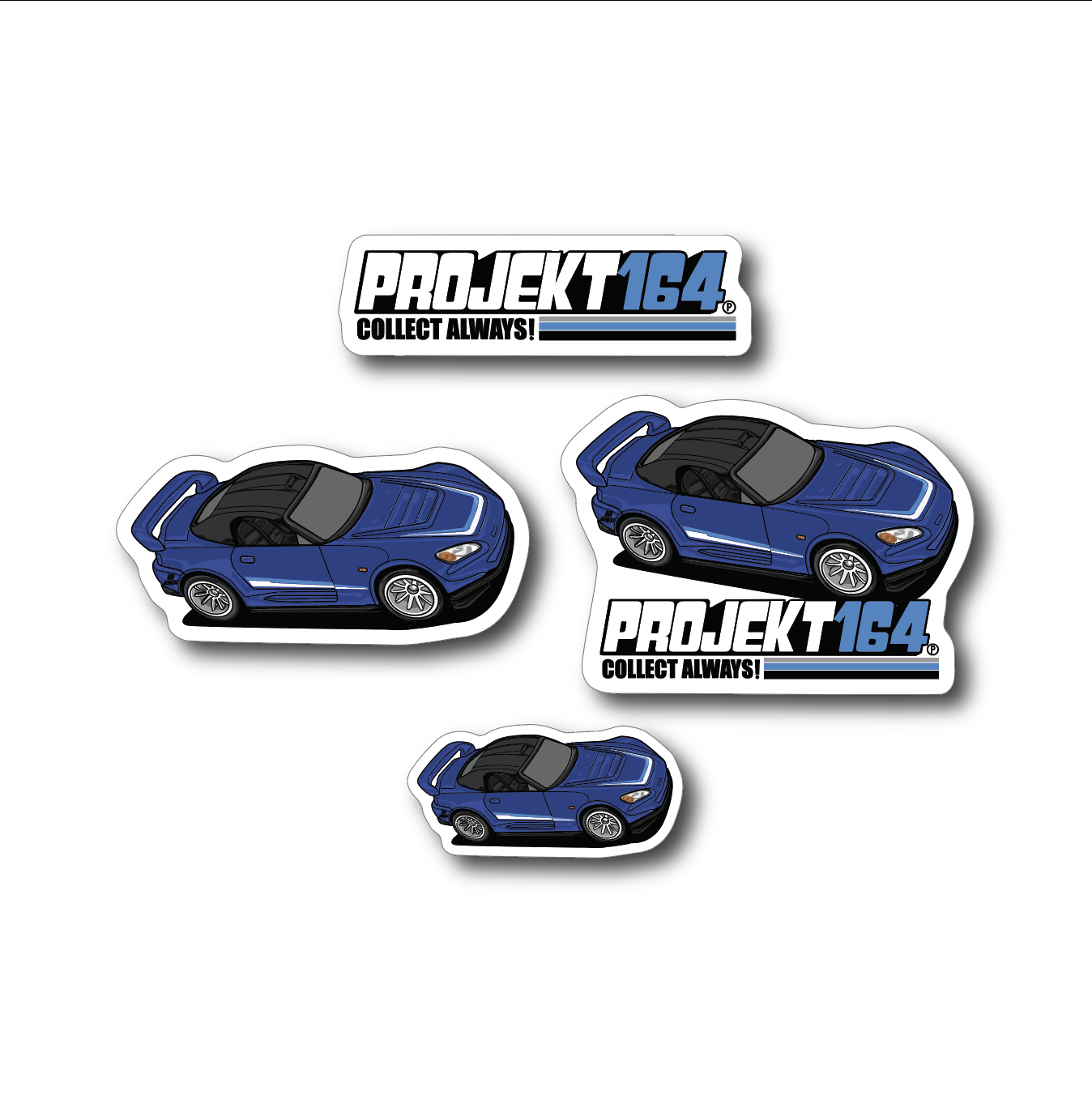 S2K Roadster - Sticker Pack