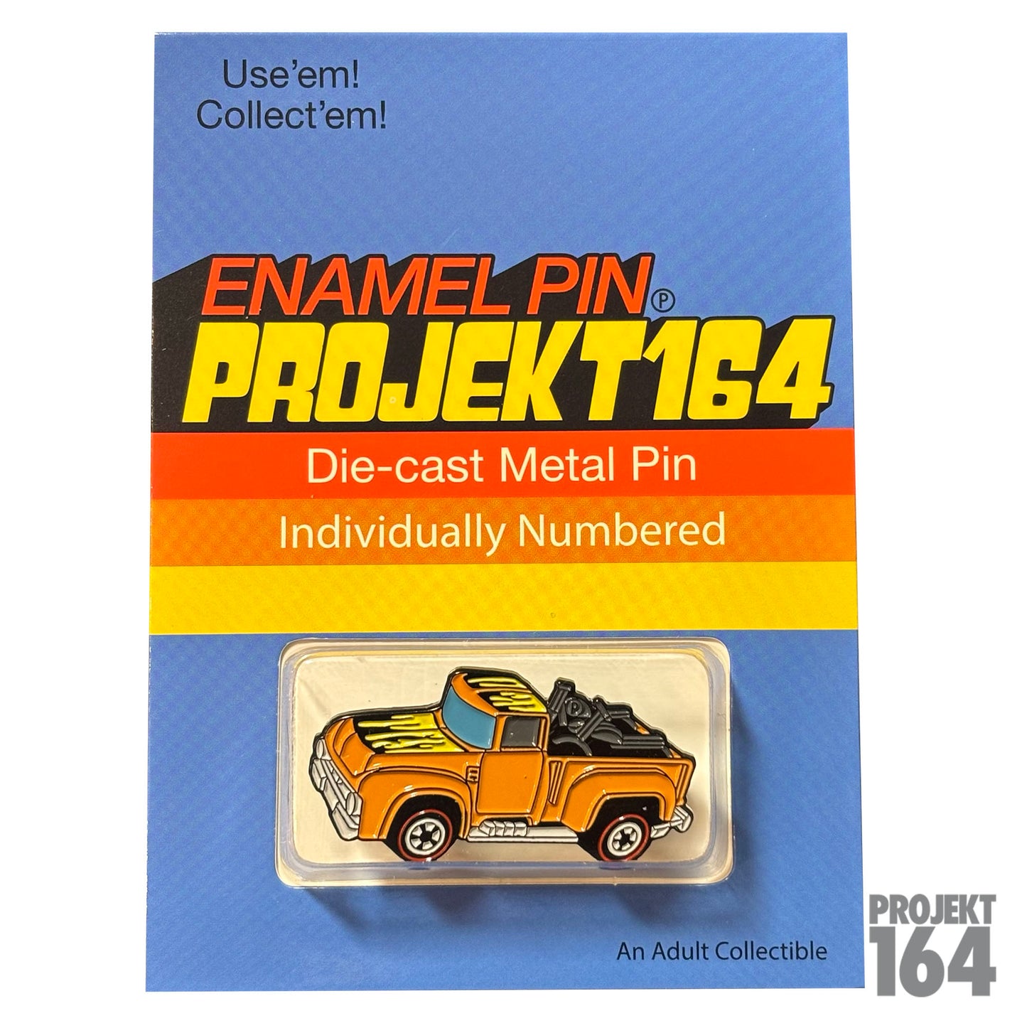 '56 F-100 pick up truck pin w/ sticker