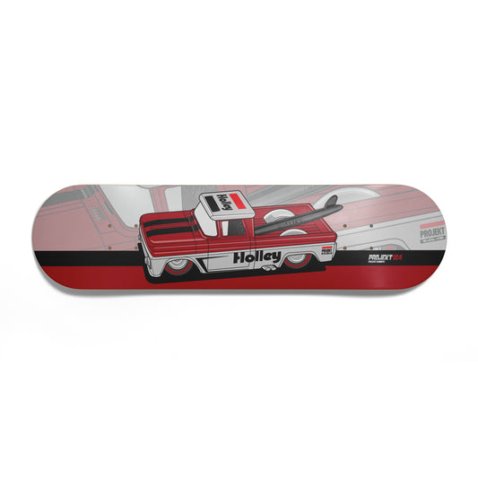 '62 Truck V3- Red - Skateboard Deck