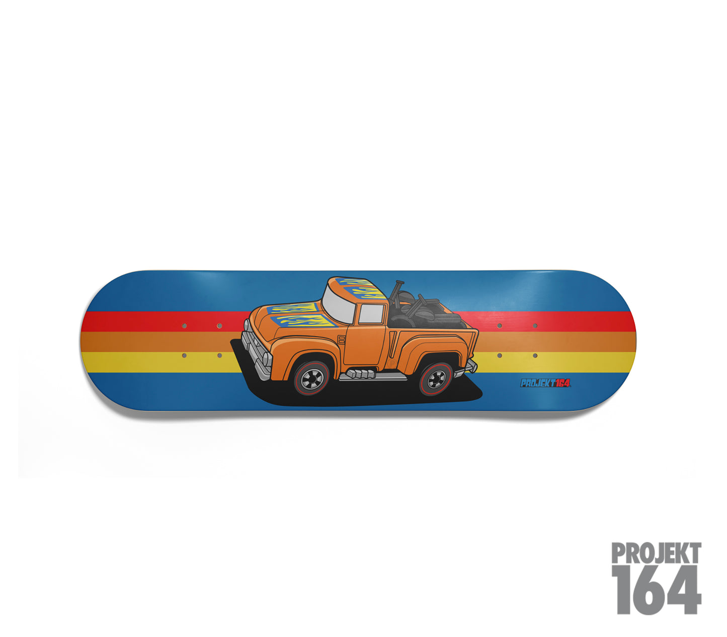 '56 F-series Truck Skateboard Deck - orange