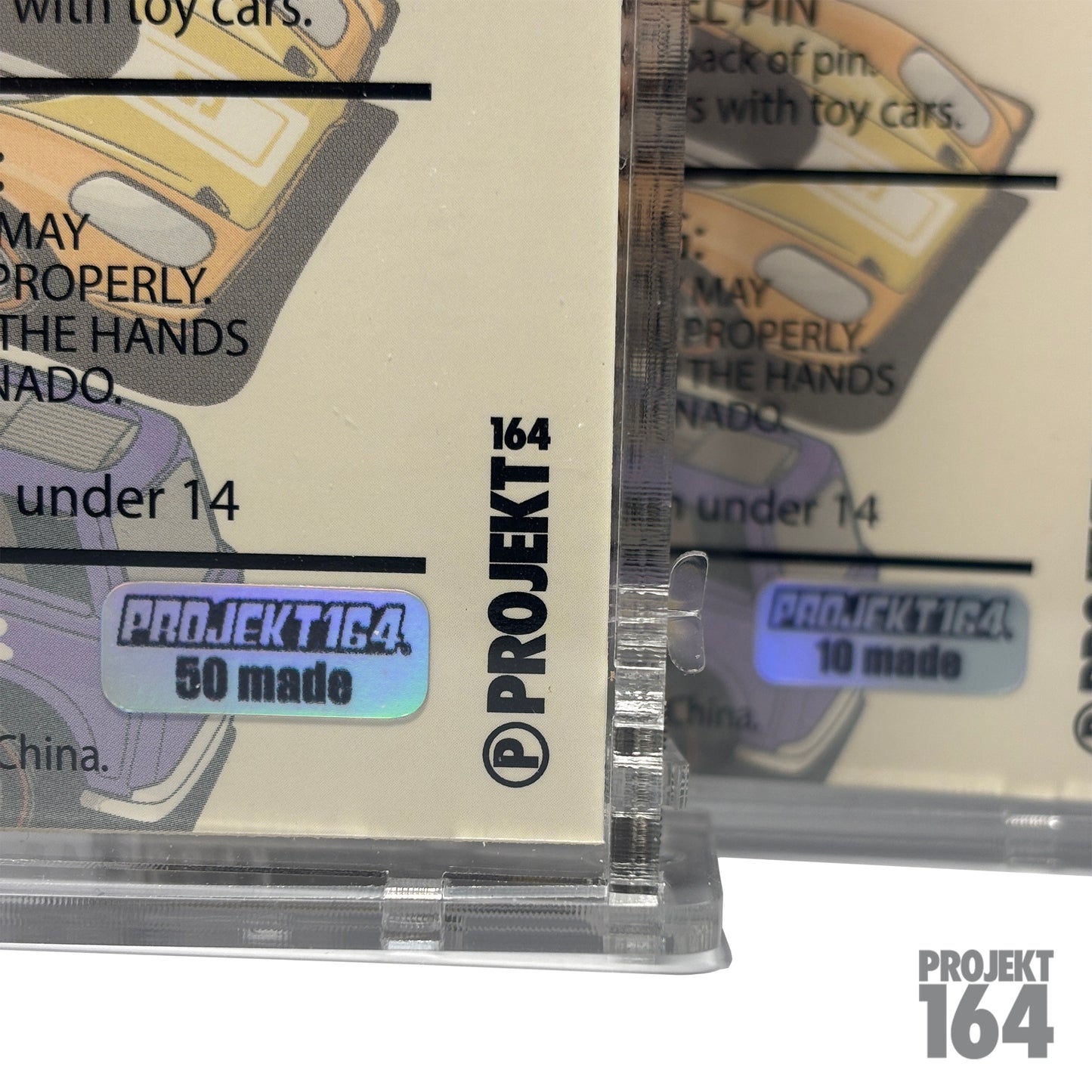 Kreative Rides x P-164 - pin and KR case set