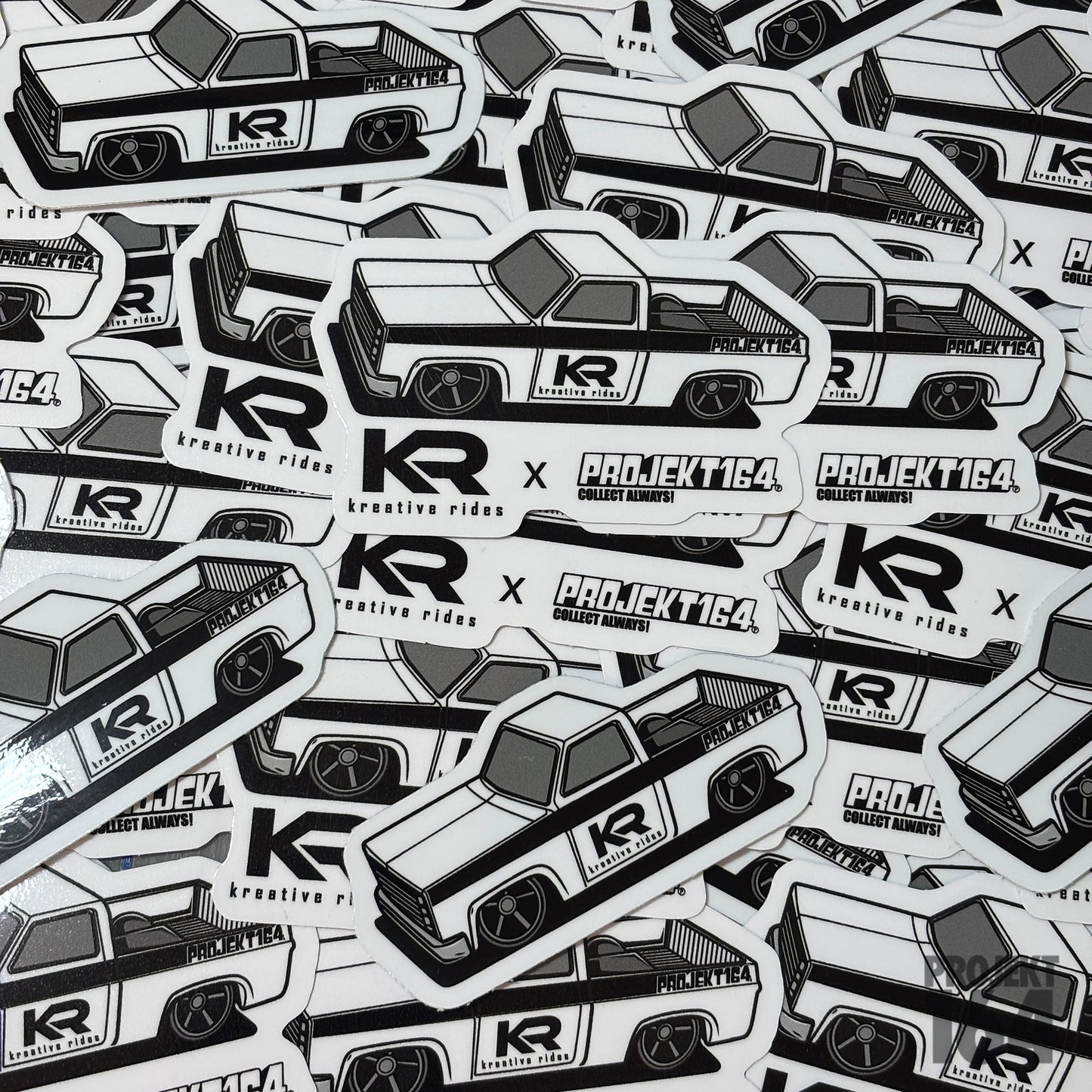 Kreative Rides x P-164 - pin and KR case set