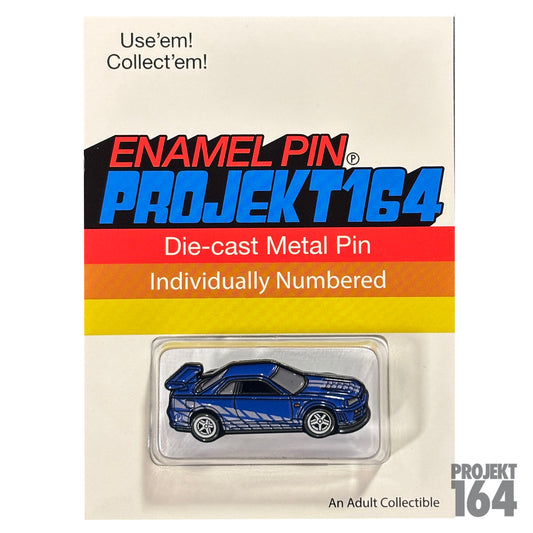 R34 Pin - Blue