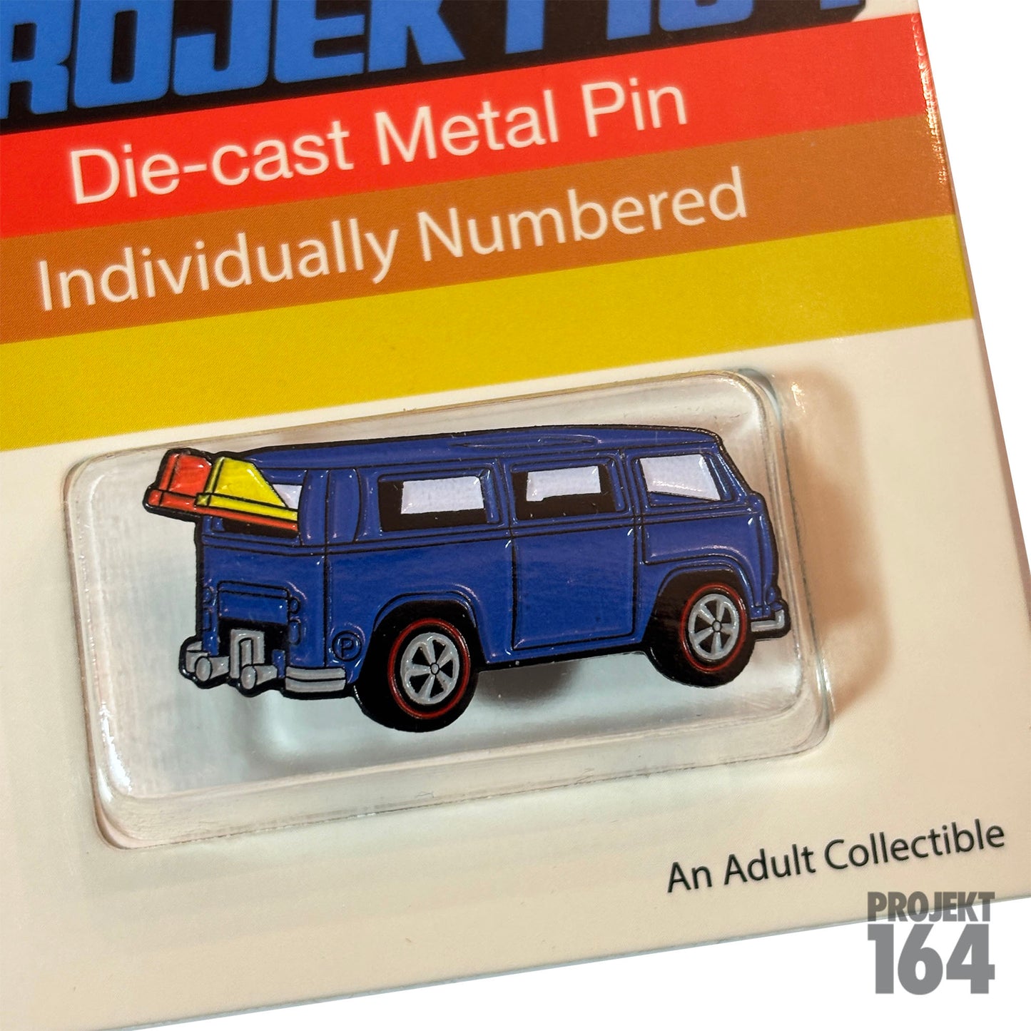 Rear Loader Bus Pin - Blue - Limited - 30 made