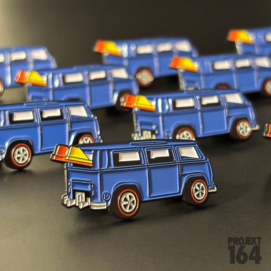Rear Loader Bus Pin - Blue - Limited - 30 made