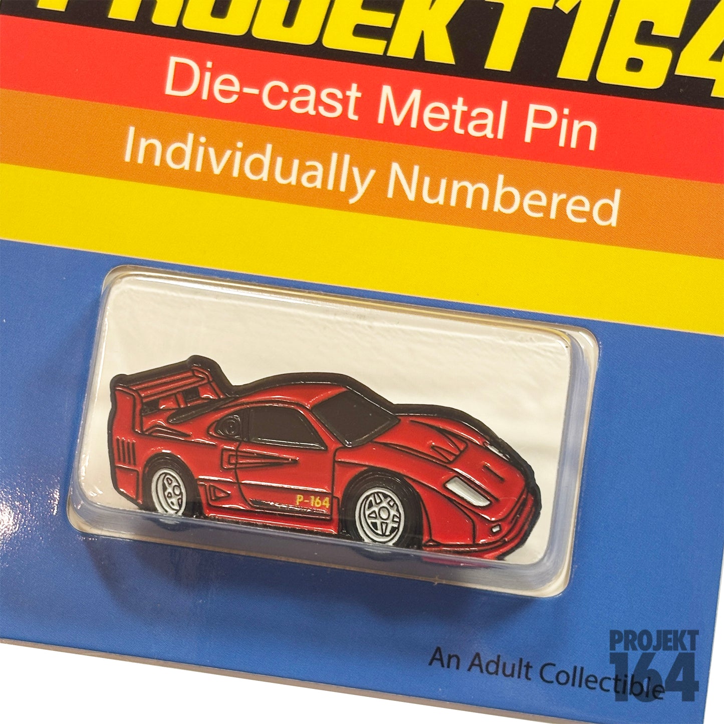Supercar 40 Pin - Red