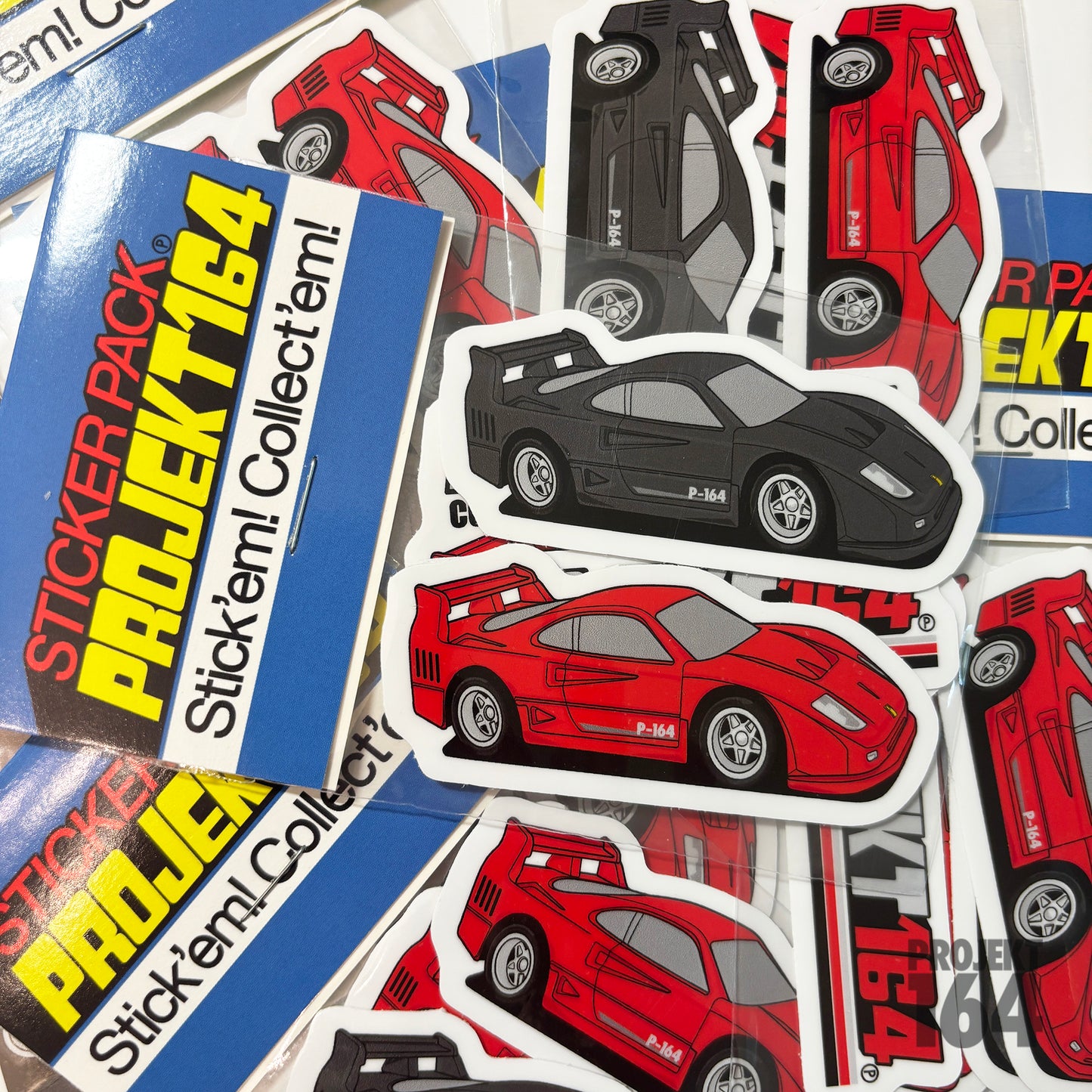 Supercar 40 Pin - Red