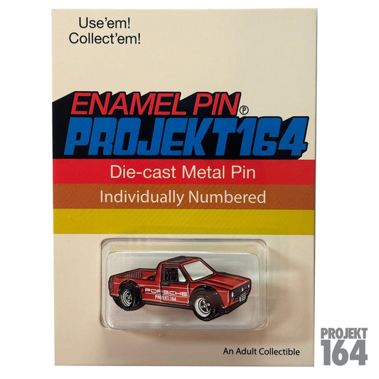 Euro mini truck Pin - Red
