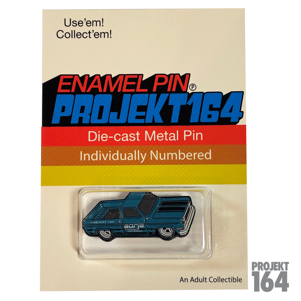 Blacked out borla Silvy - Truck Pin -83
