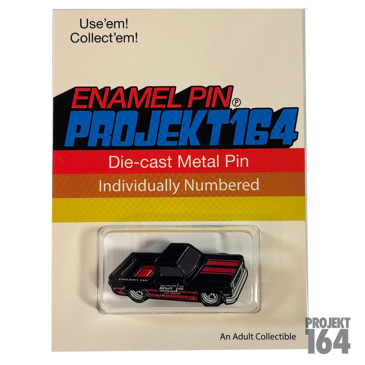 Blacked out borla Silvy - Truck Pin -83