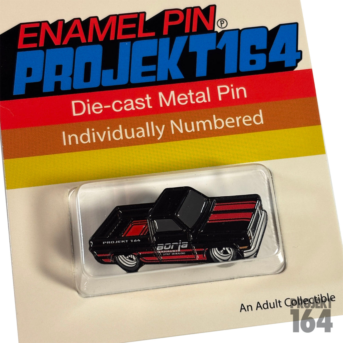 Blacked out borla Silvy - Truck Pin -83