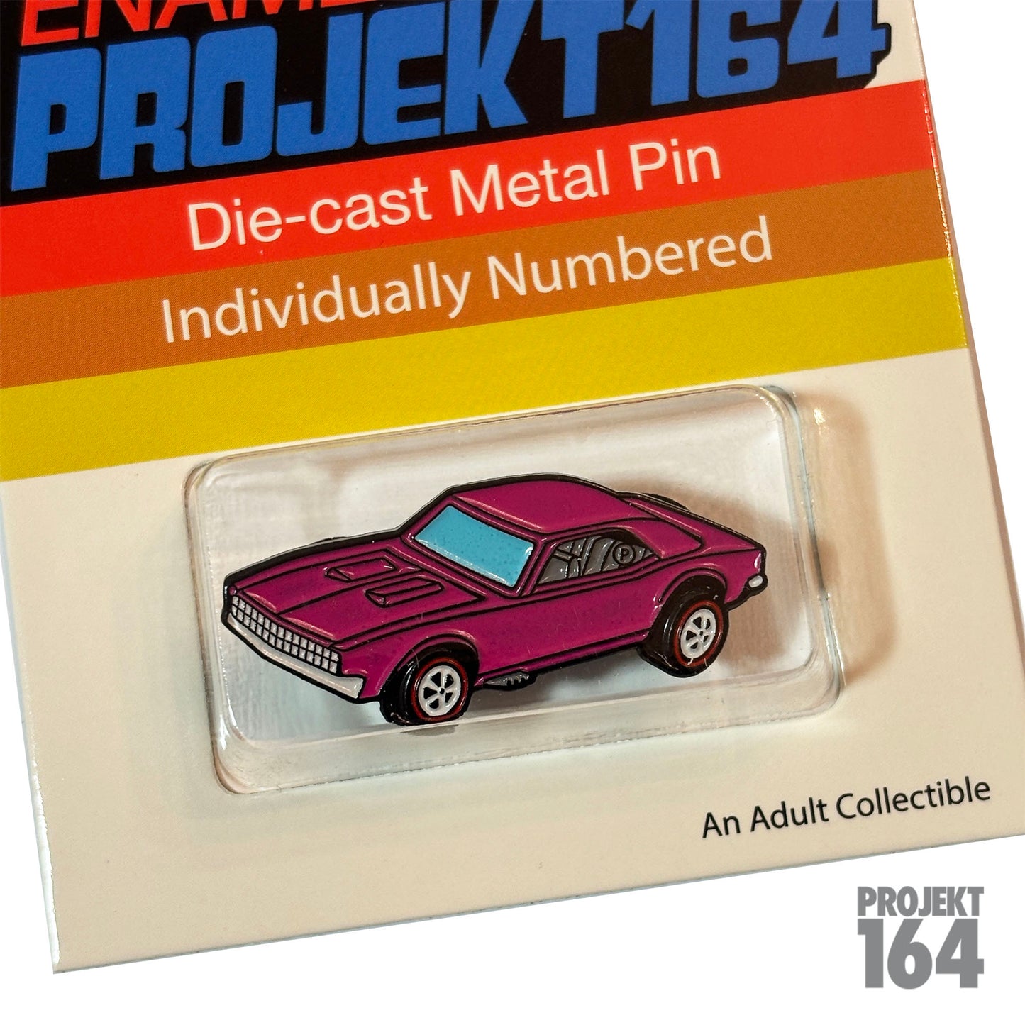 Pink Camaro Pin - Limited - 30 made