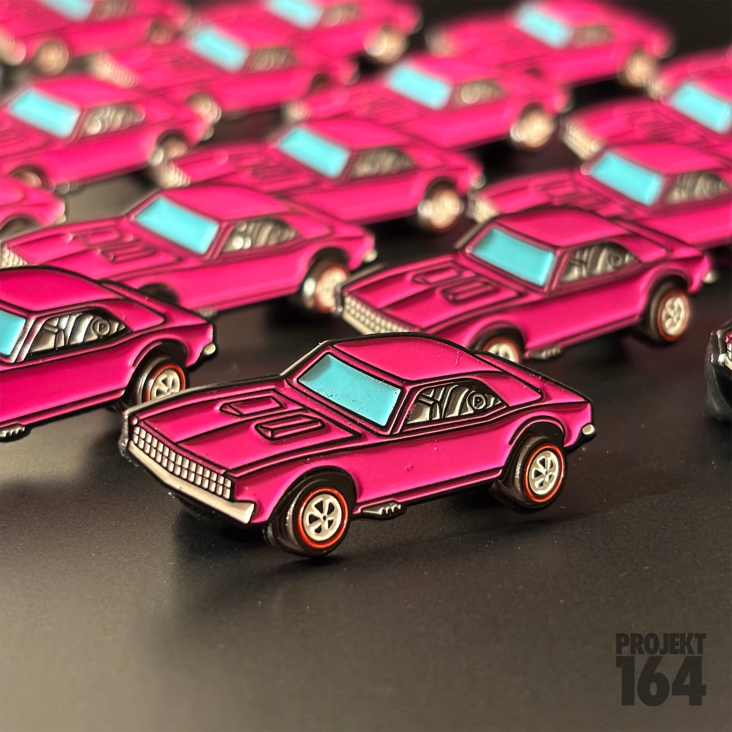 Pink Camaro Pin - Limited - 30 made