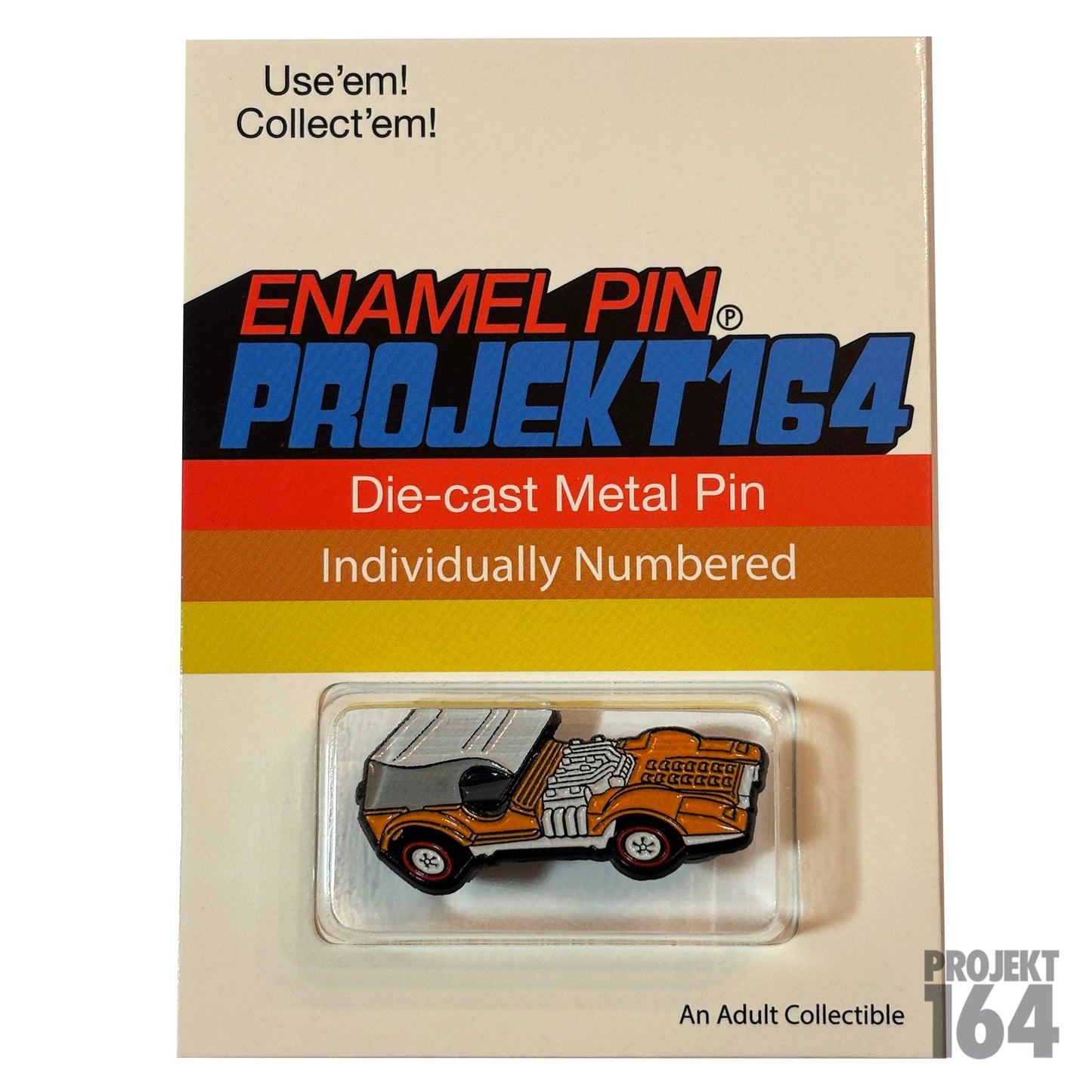Odd mobile Pin - orange