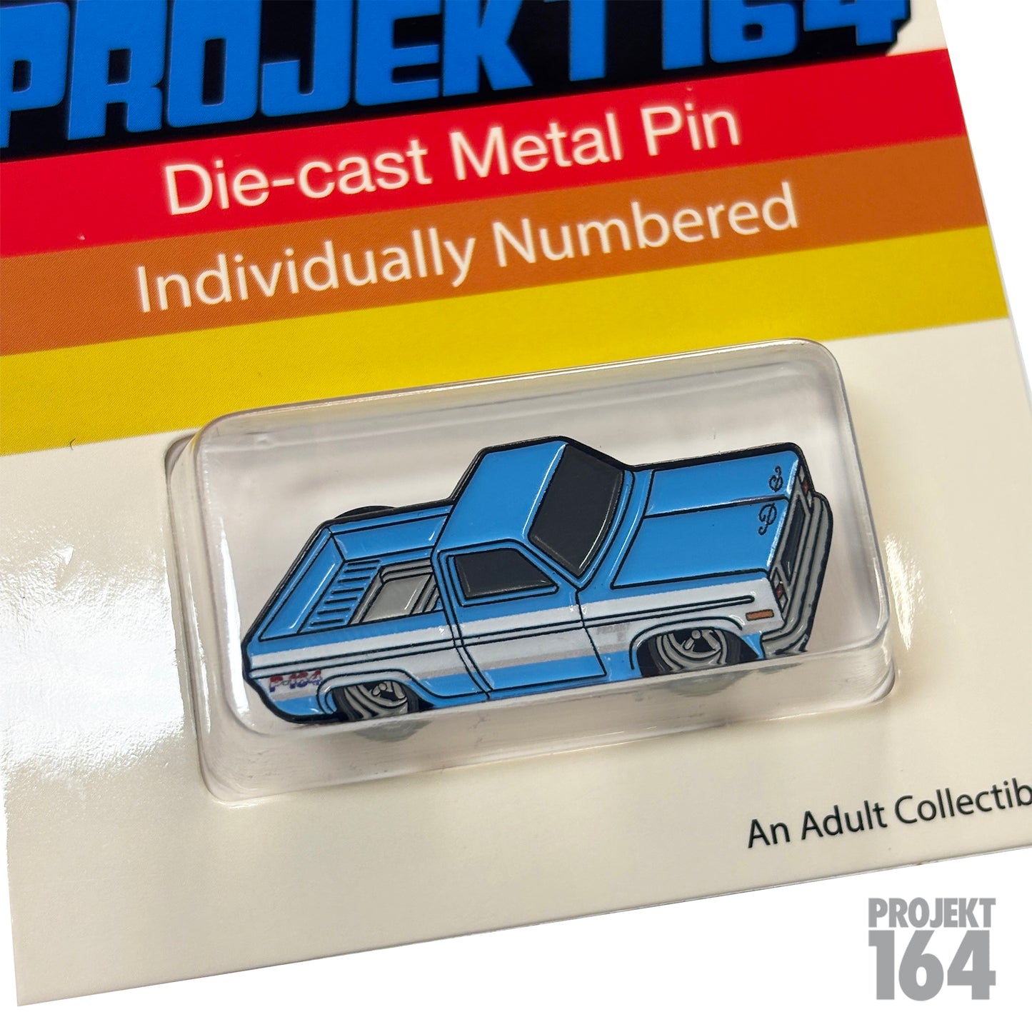 Silvy - Truck Pin -Blue