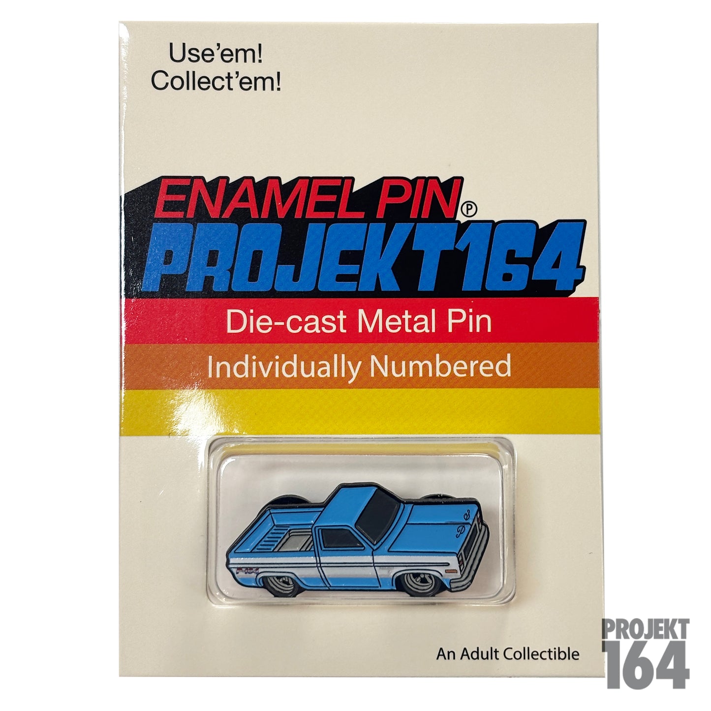 Silvy - Truck Pin -Blue