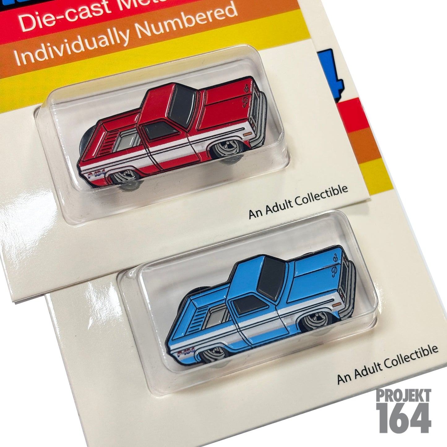 Silvy - Truck Pin -Blue