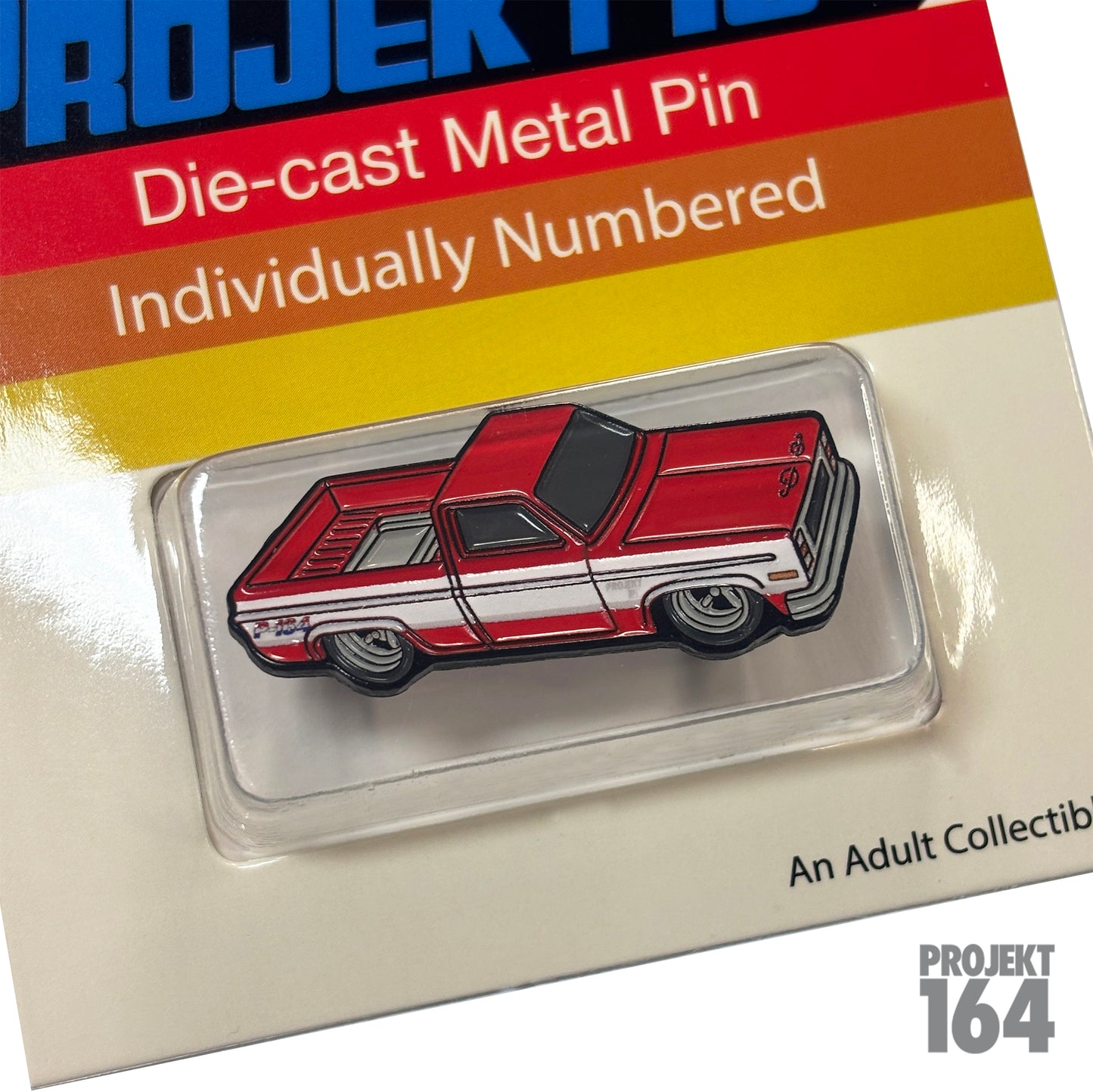 Silvy - Truck Pin -Blue