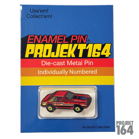 Fox Body Track car - Red - Pin