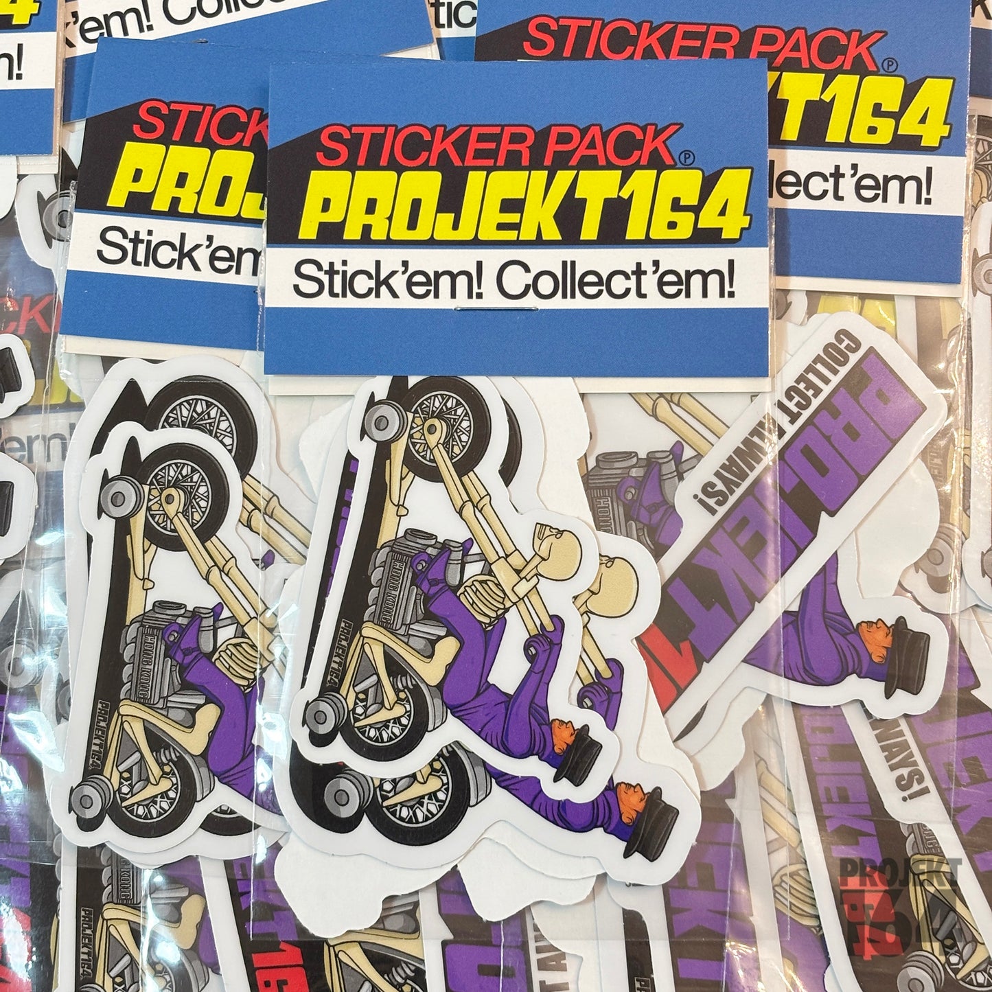 Purple rider Bone cycle Pin - Ltd 30