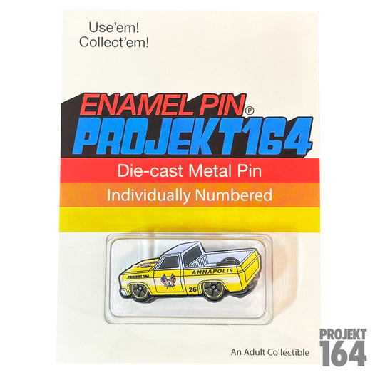 Silvy Truck Pin - Yellow Annapolis