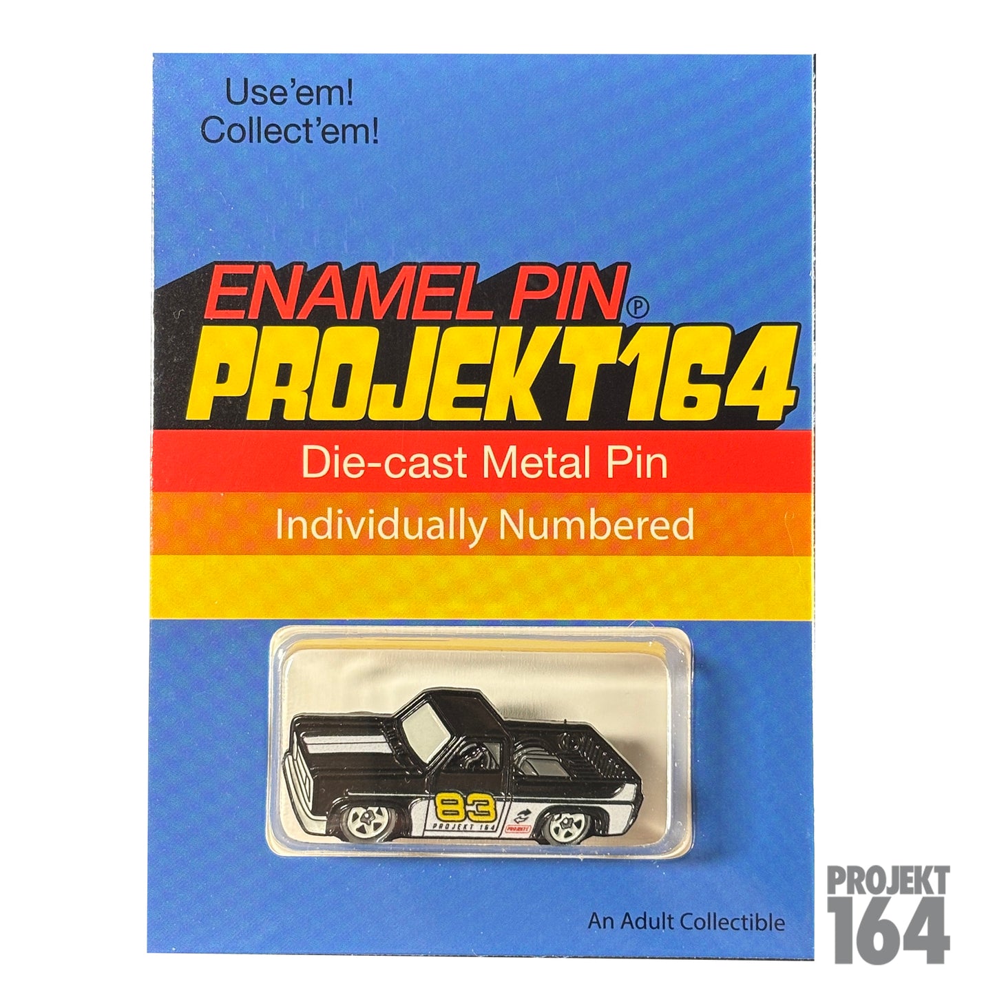 Silvy - Truck Pin -83 Red
