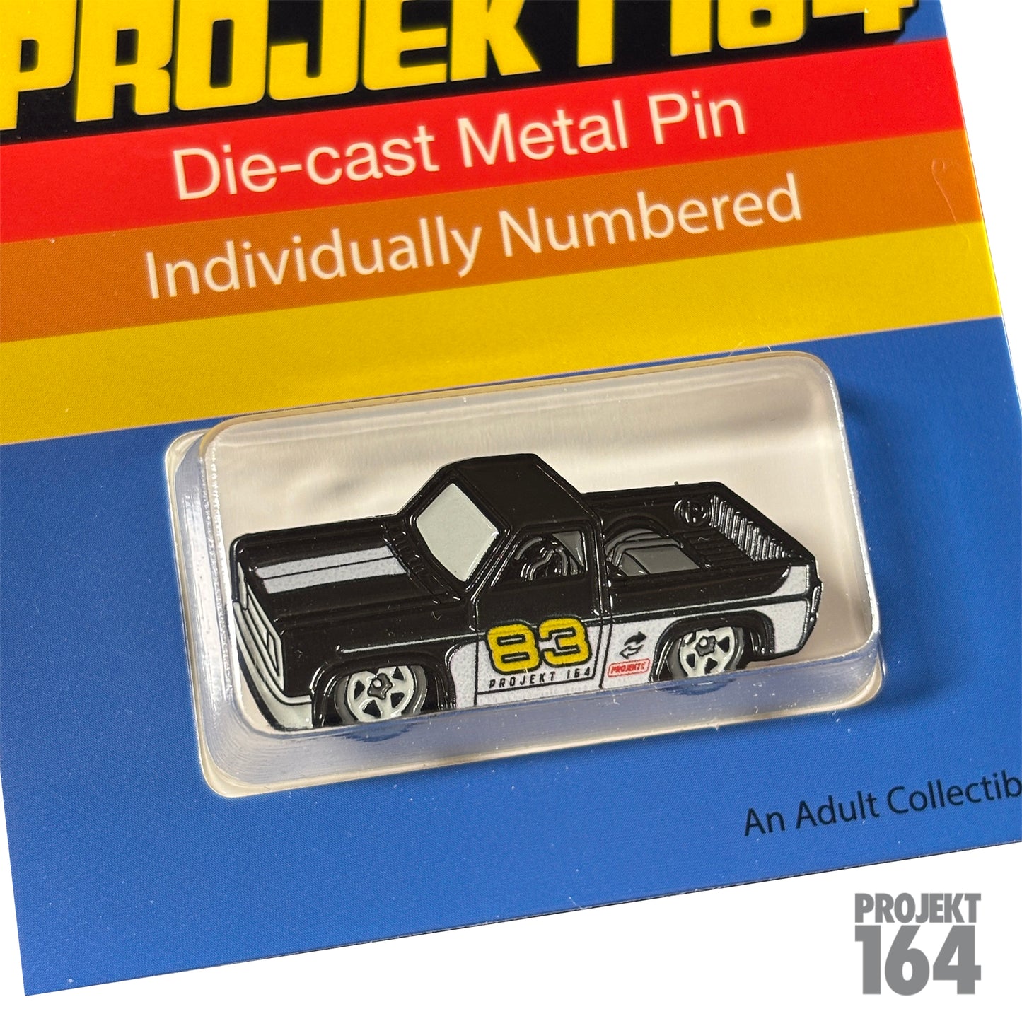 Silvy - Truck Pin -83 Red
