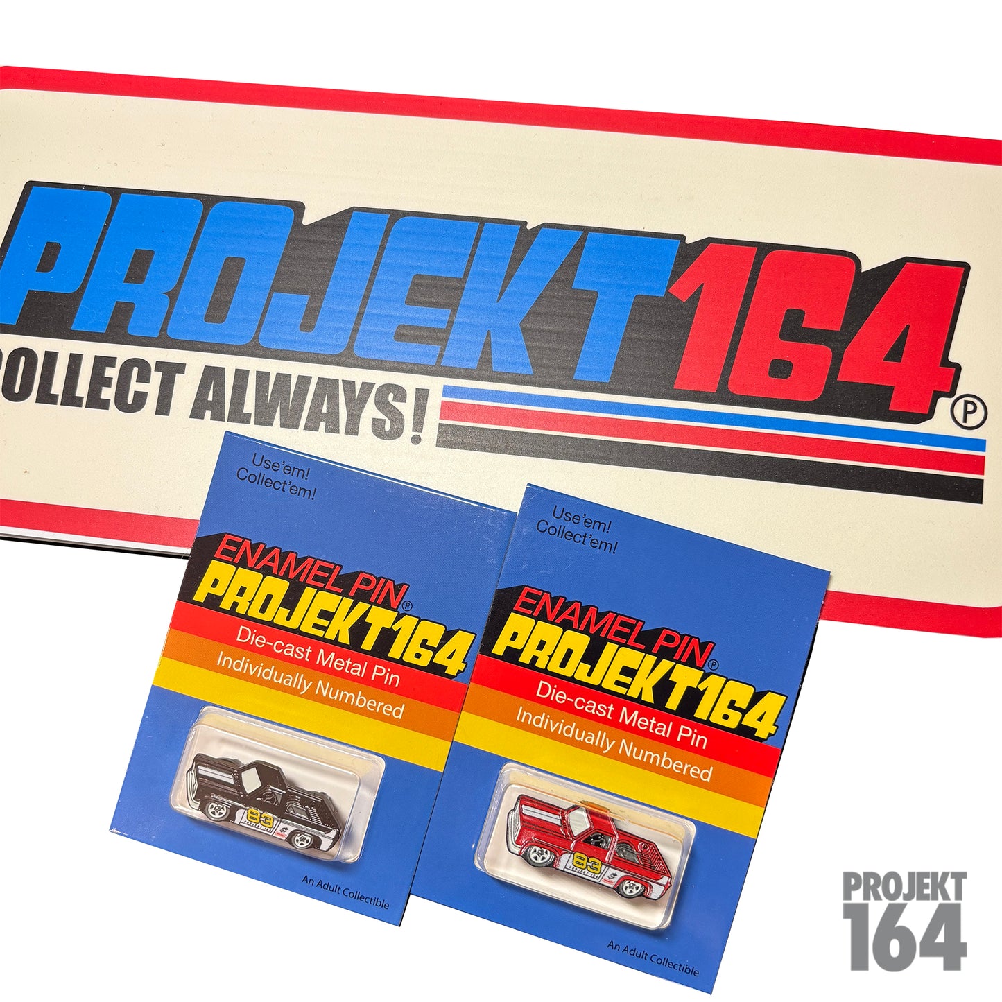 Silvy - Truck Pin -83 Red