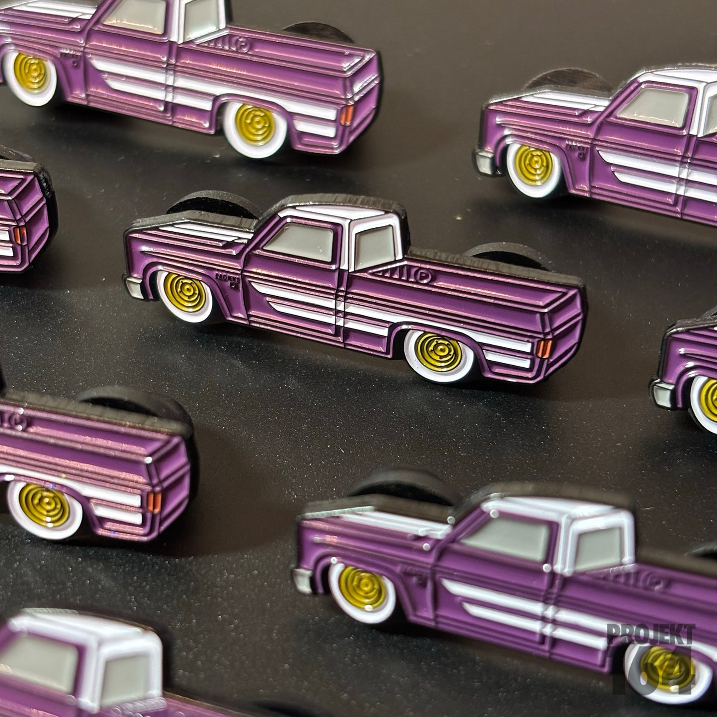 Purple Silvy Truck Pin