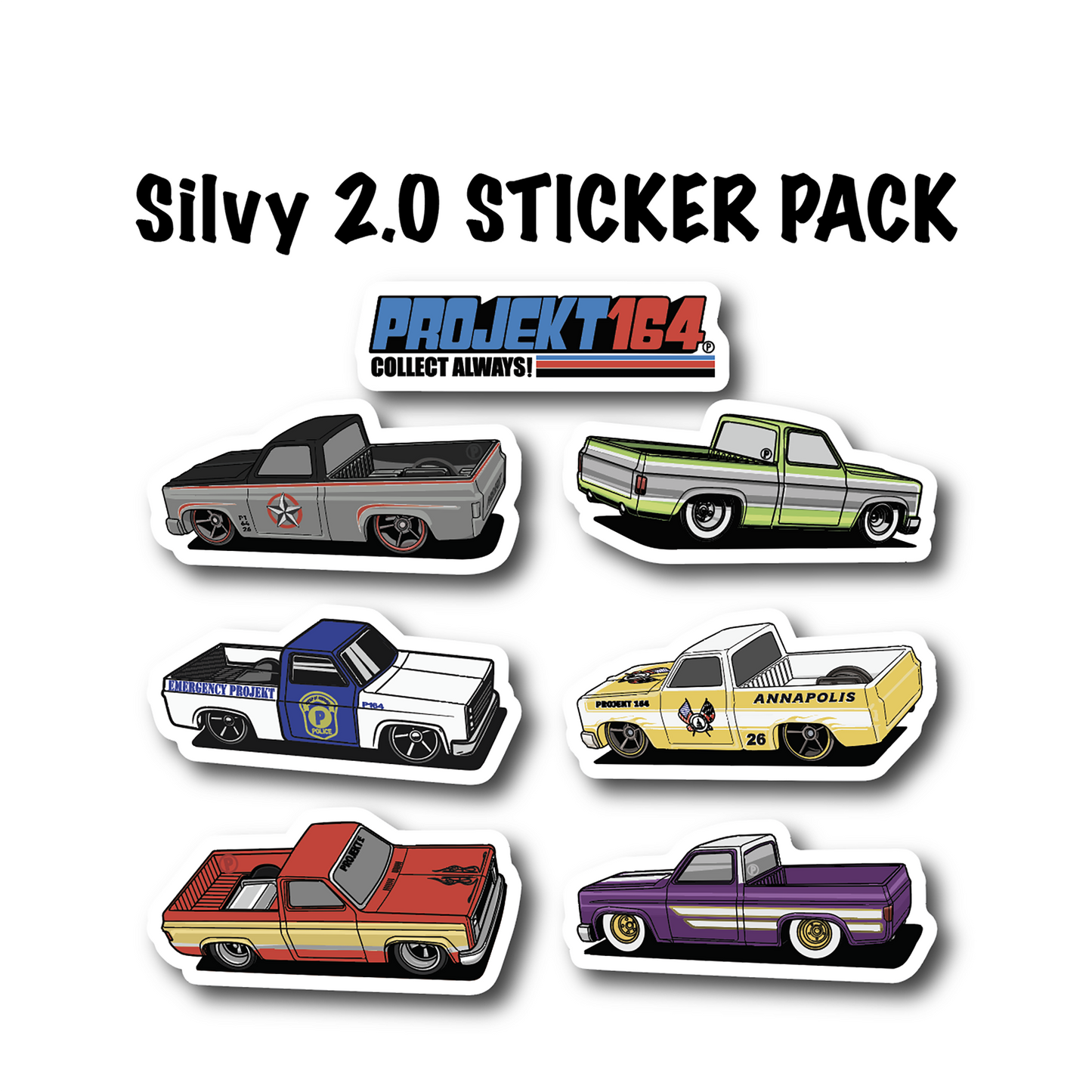 Silvy 2.0 - Sticker Pack