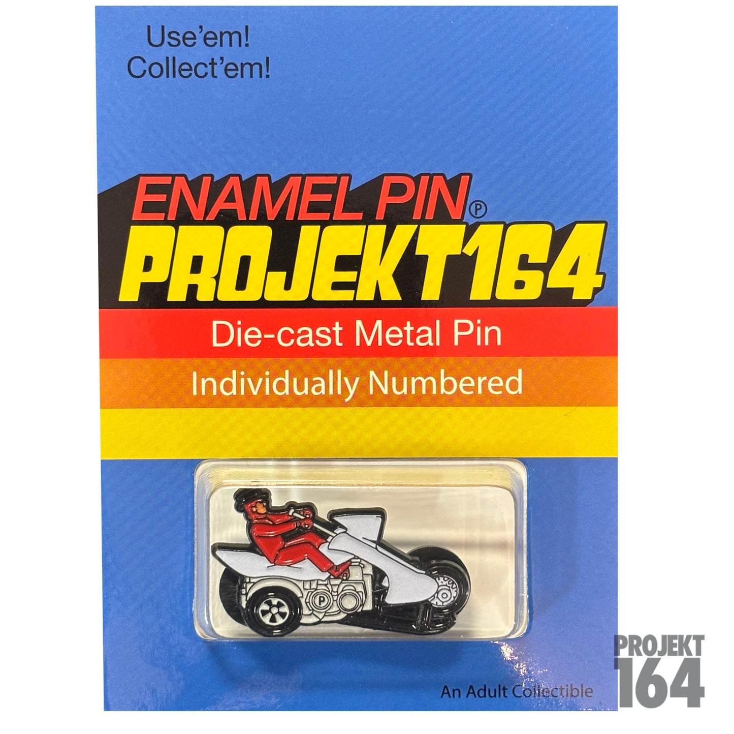 Ghost Bike Pin - Glows