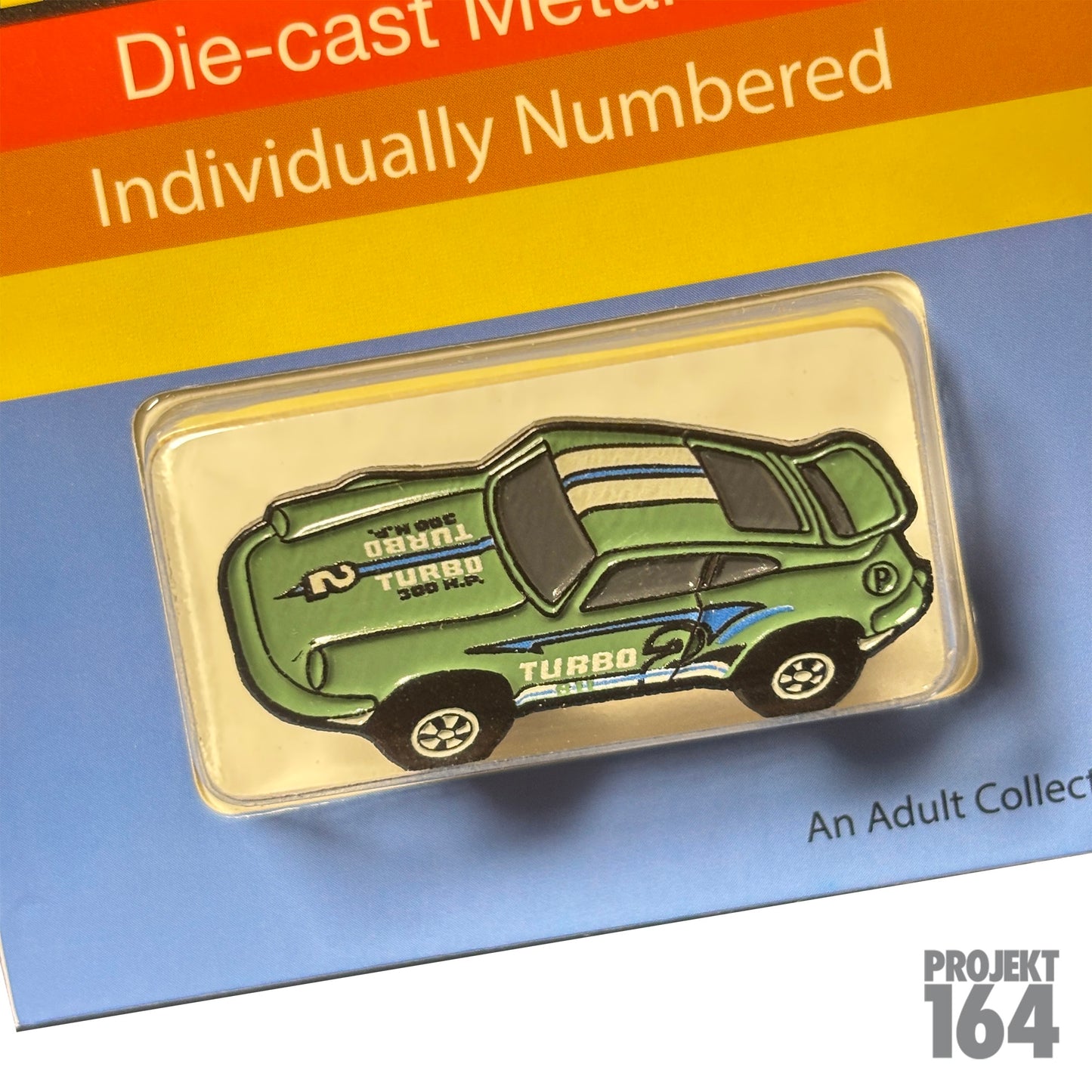 P-Car racer Pin - Green