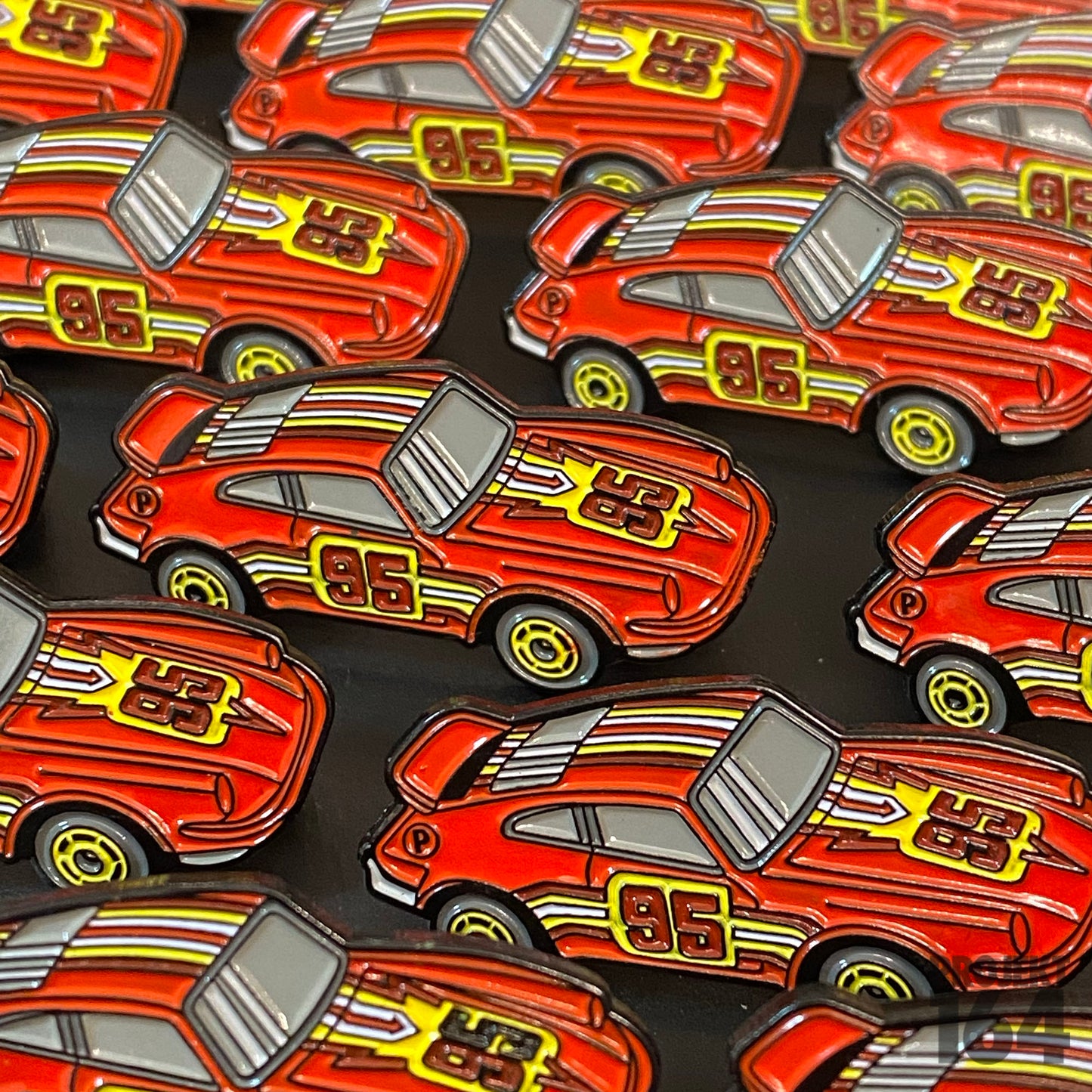 95 P-Car Pin - Red